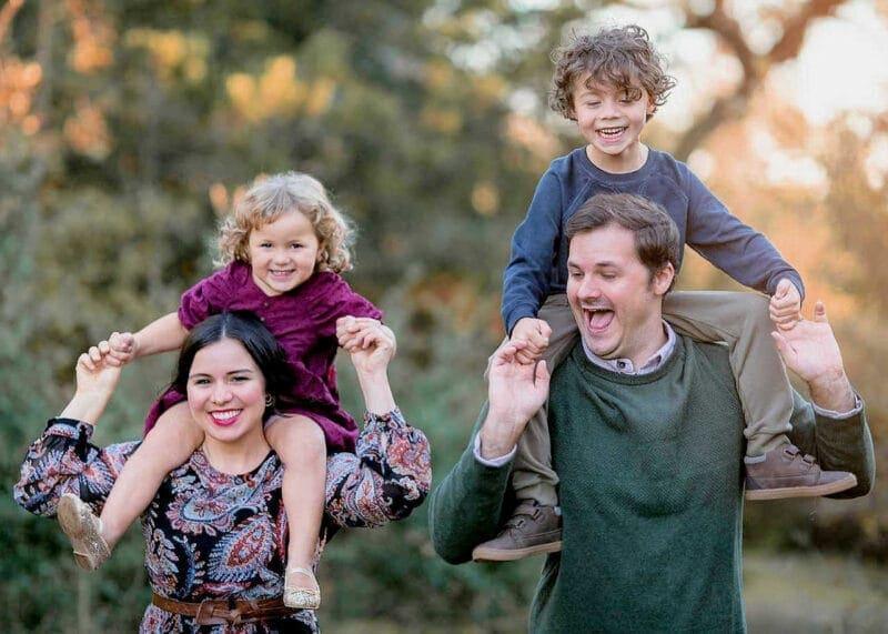 Family Lifestyle: Family Having Fun