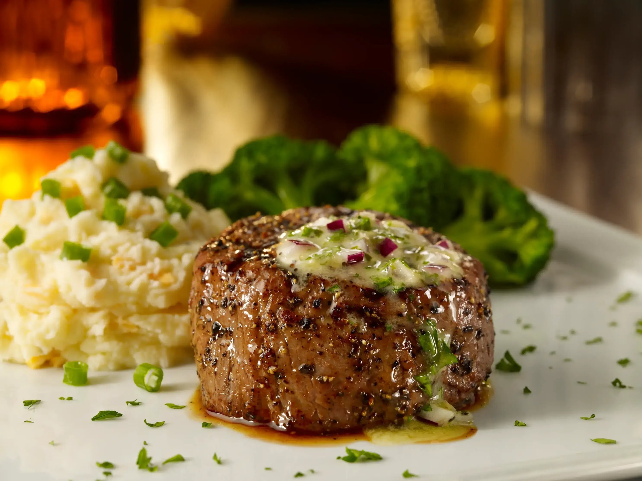 Idaho Food Photography: Filet Mignon with Bearnaise Sauce