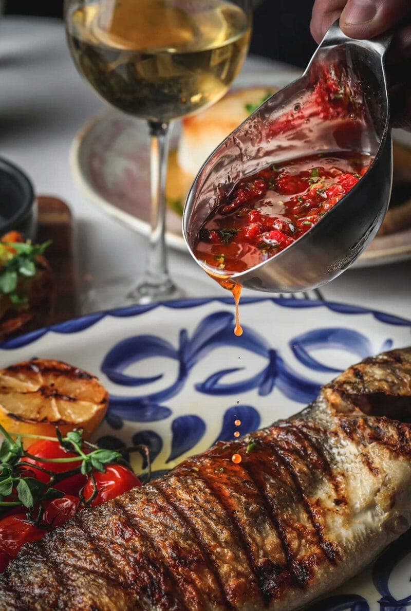 Idaho Food Photography: Steak and Cherry Mostarda