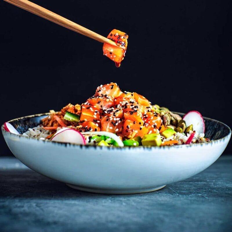 Idaho Food Photography: Poke Bowl