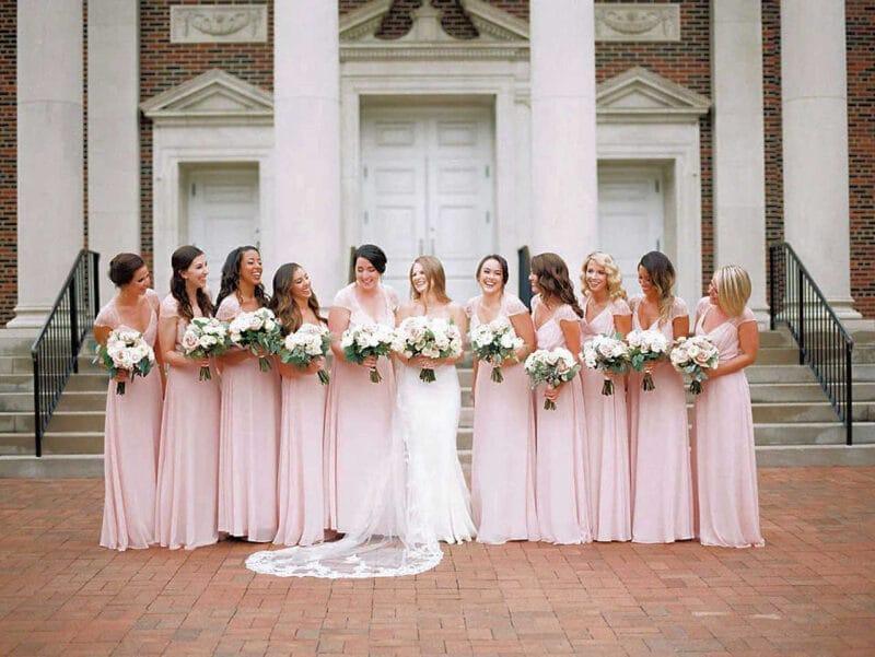 Weddings: Brides with Bridesmaids