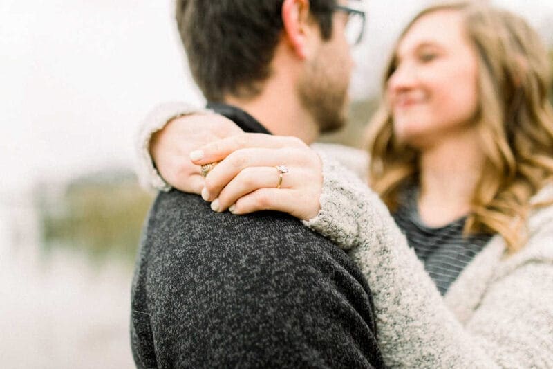 Engagement Announcement: An Adoring Couple