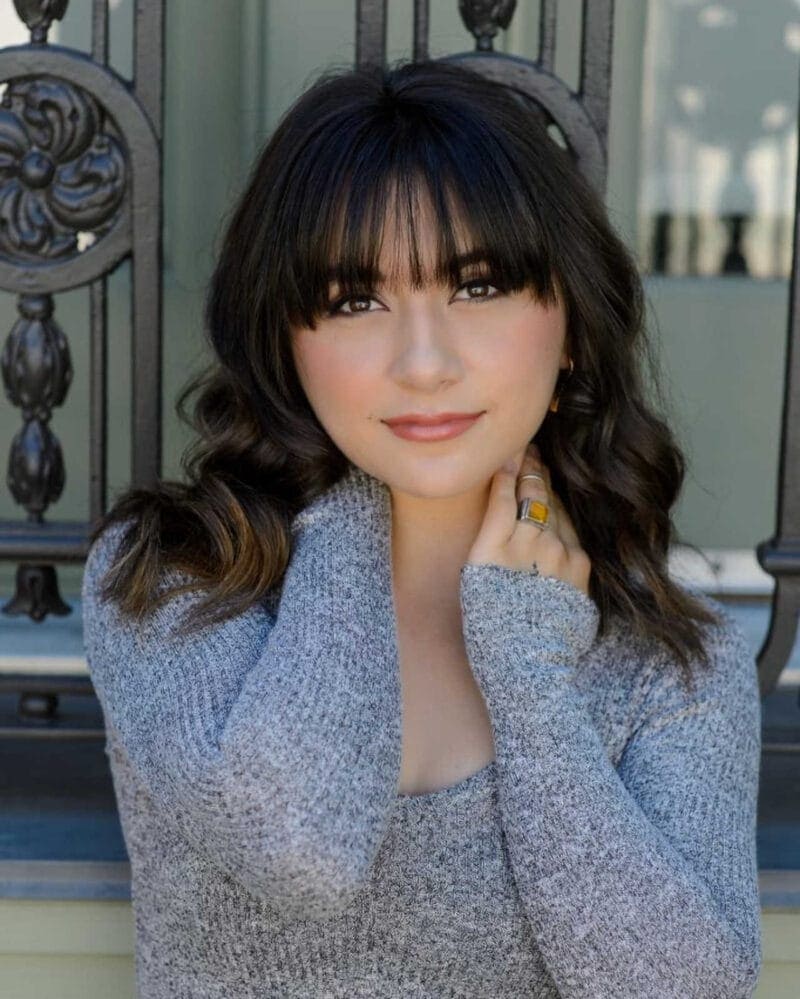High School Senior Portrait: 1/2 Head and Shoulder with Arms Around Neck