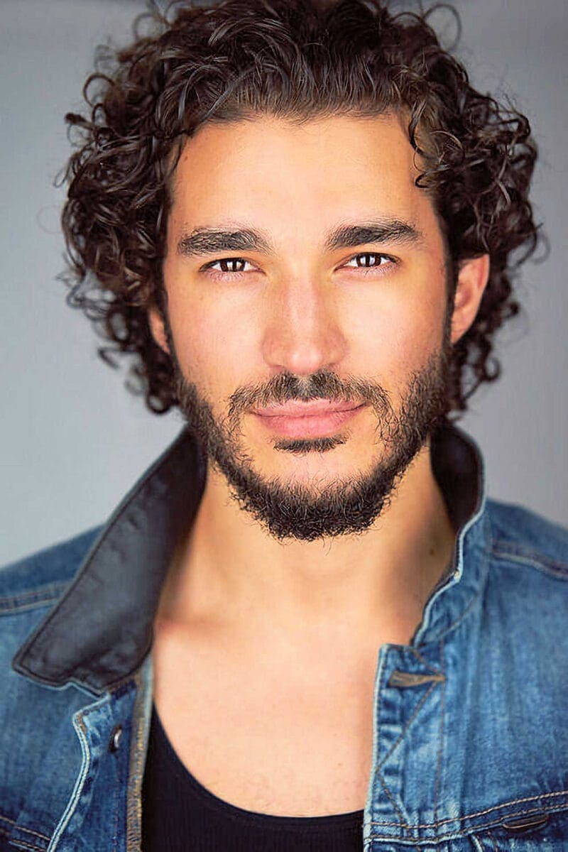 Actor Headshots: Close-up Male Actor with Beard