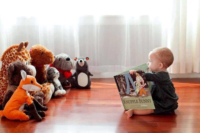 Idaho Masters Portrait Series: Boy Reading to Stuffed Animals