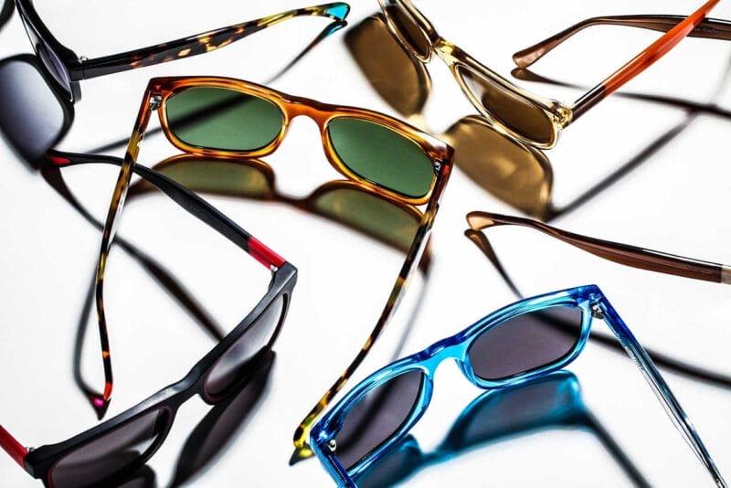 Idaho Advertising Photography: Multiple Sunglasses