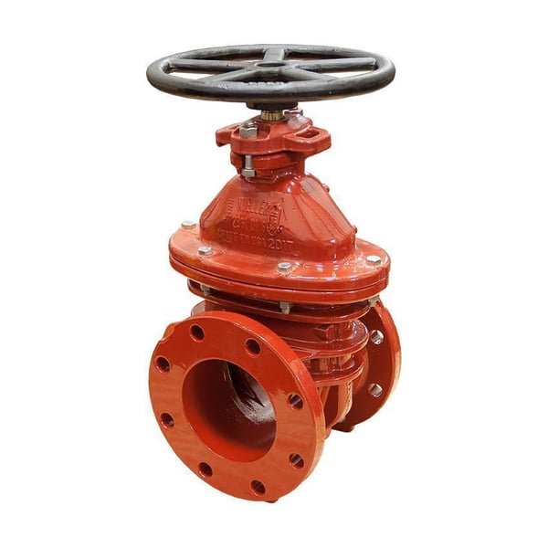 Mueller Co 060A236106LH 9306 Resilient Wedge Gate Valve, 6 in