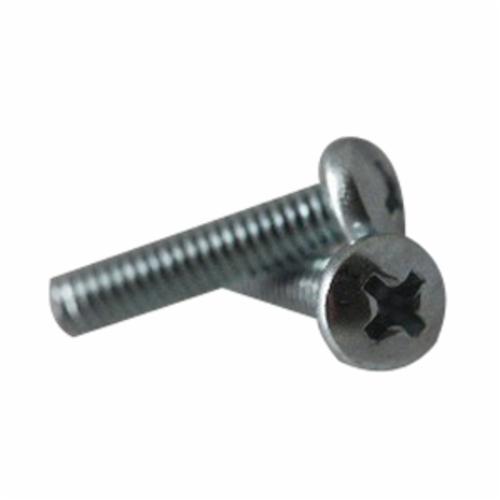 BBI 587263 Fully Threaded Machine Screw, #6-32, 2 in OAL, Carbon