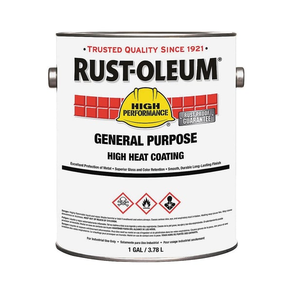 -かめ- Rust-Oleum® 286501 General Purpose High Heat Coating, 1 gal