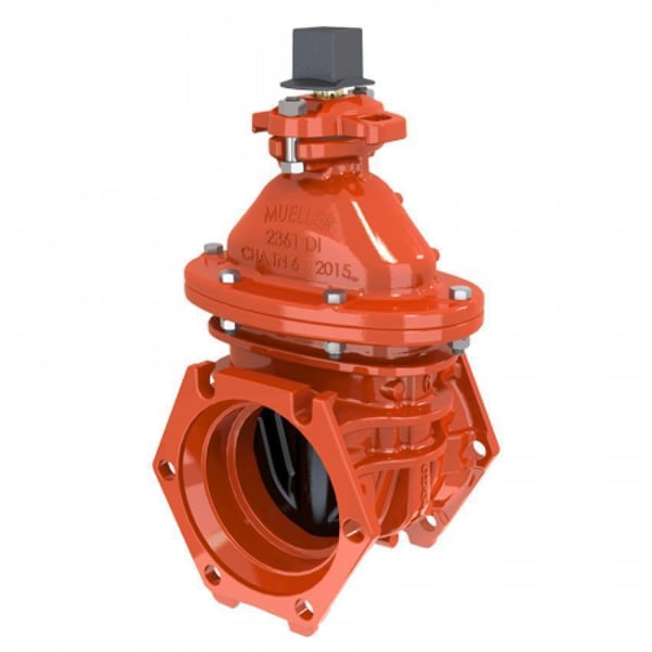 Mueller Co 080A236123LN 9306 T-2361 Resilient Wedge Gate Valve, 8