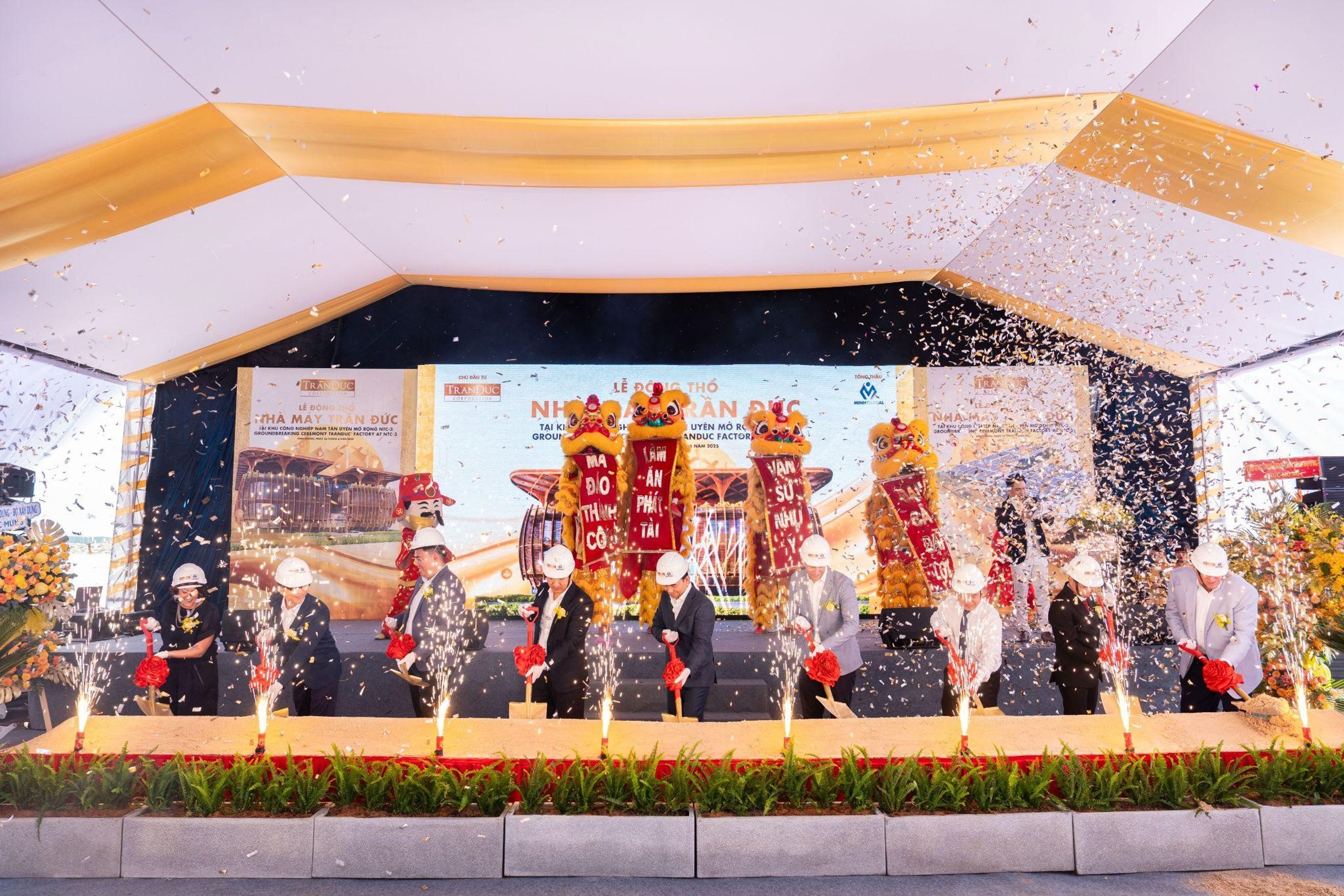 TranDuc Corporation breaks ground on Nam Tan Uyen factory