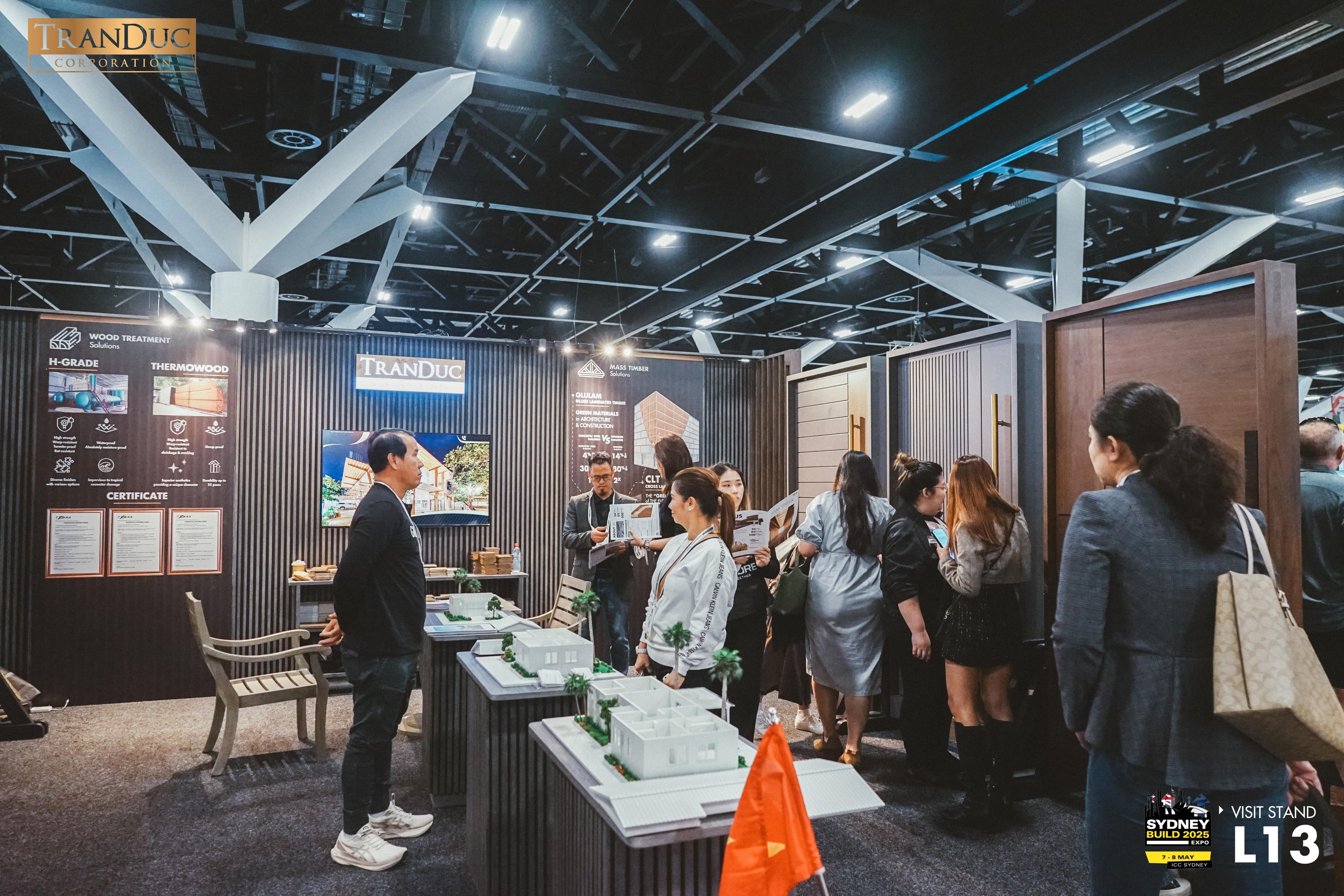 TranDuc at Sydney Build Expo 2025: Vietnamese Pioneer Showcases Green Building Solutions