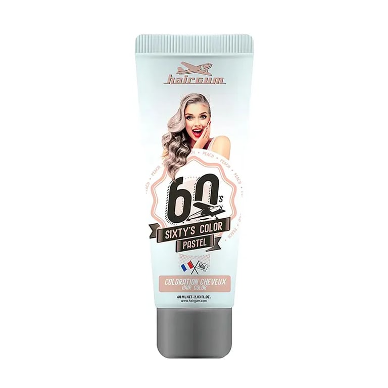 Sixty'S Color Hair Color #Peach