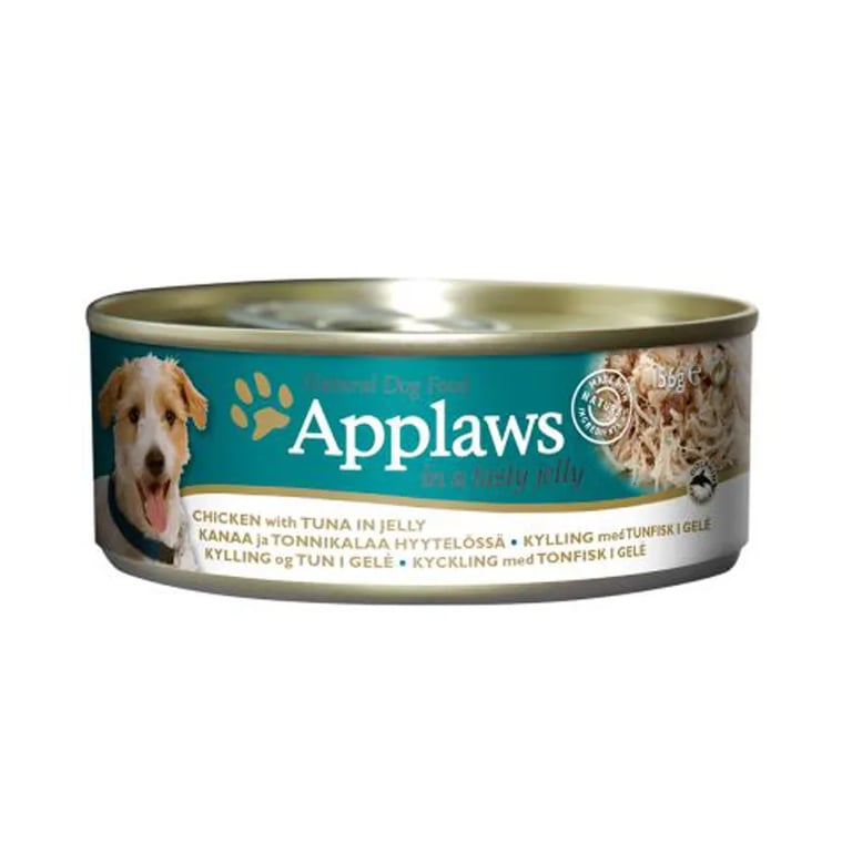 Dog Boîte Gélatine De Poulet au Thon Pour Chiens 156g