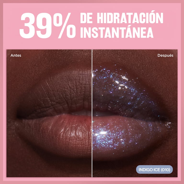 Super Lustrous Glimmer Gloss #08 Rose Glow de Revlon