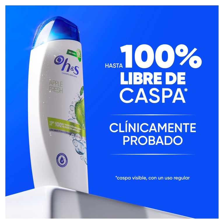 H&S Champô Anticaspa Apple Fresh 330 ml da Head & Shoulders