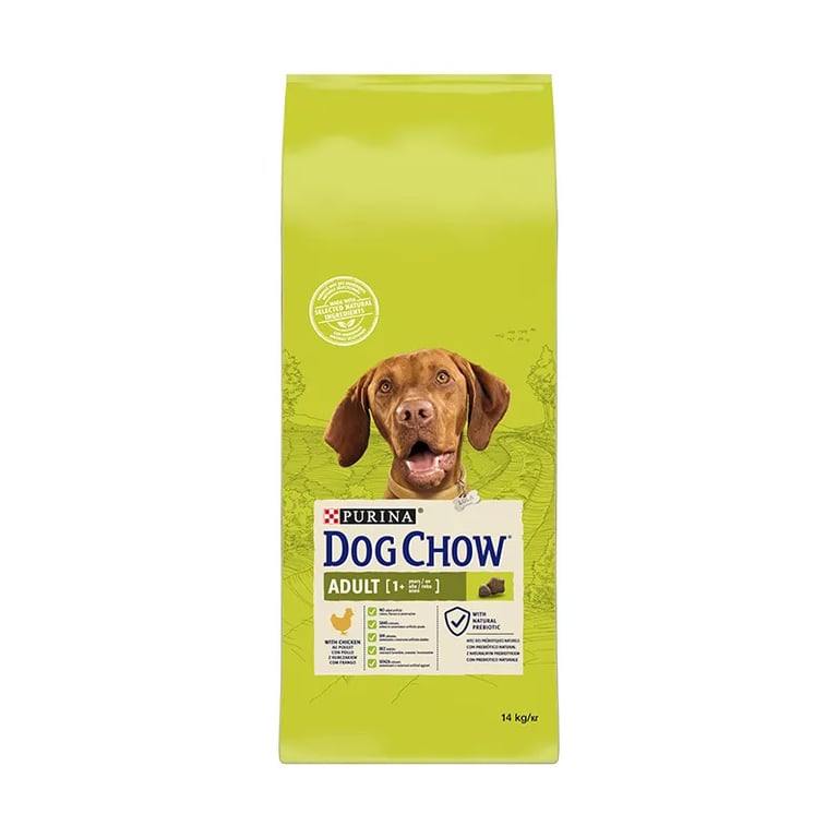 Dog Chow Pienso Para Perro Adulto Con Pollo 14 Kg