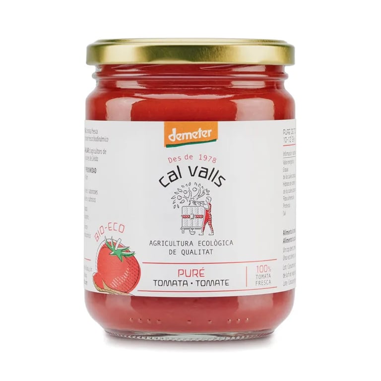 PURÉ DE TOMATE ECOLÓGICO