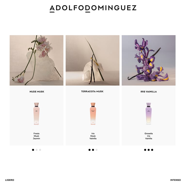 Iris Vainilla EDP 120 ml de Adolfo Dominguez