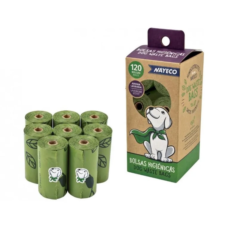 Rollo Bolsas Higiénicas Aroma Lavanda