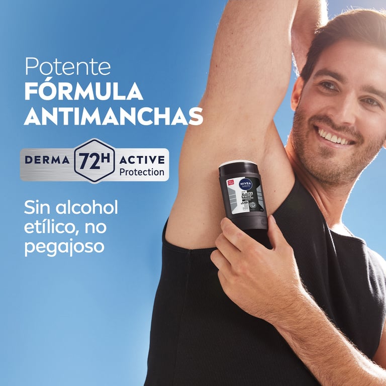 Black & White Invisible Men Desodorante Stick 50 ml de Nivea