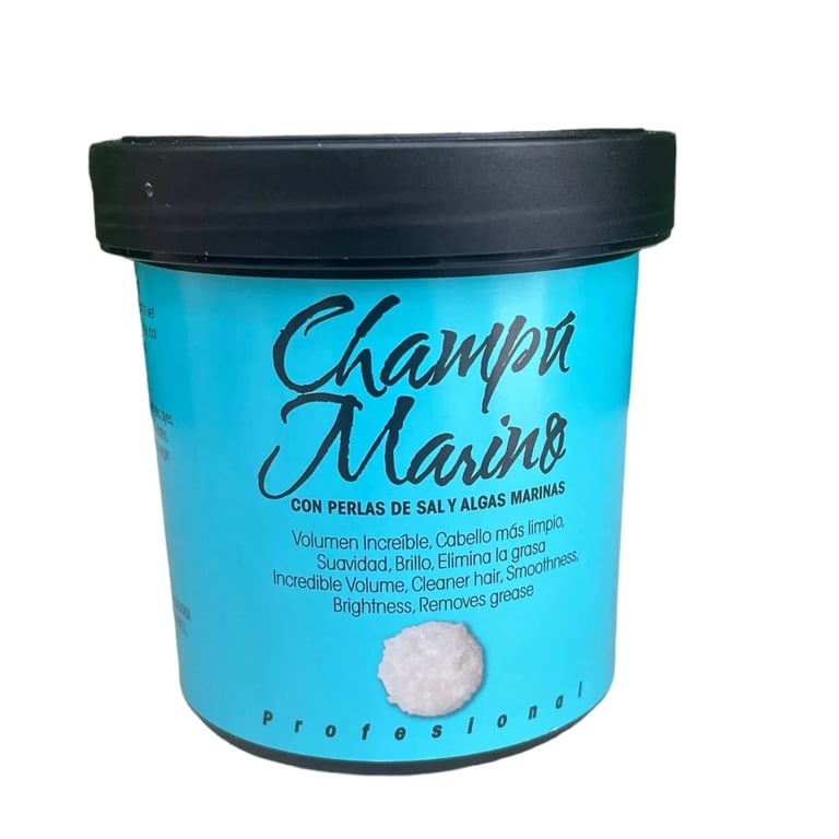 Shampooing Marin Perles de Sel et Algues
