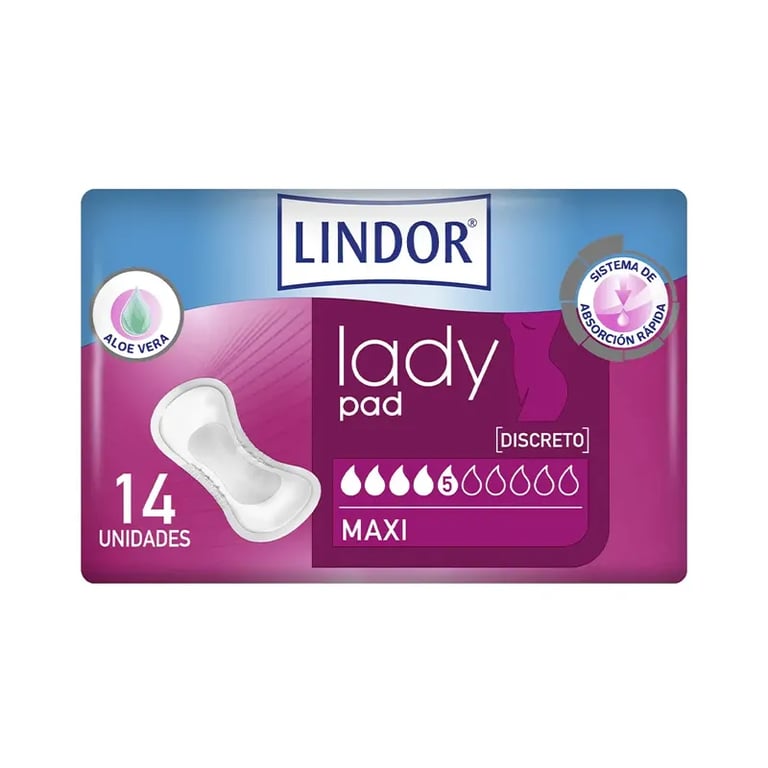 Lady Pad Maxi 5 Drops