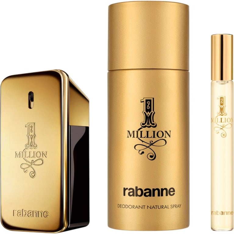 1 Million Set EDT 50 ml + EDT 10 ml + Desodorante 150 ml de Rabanne