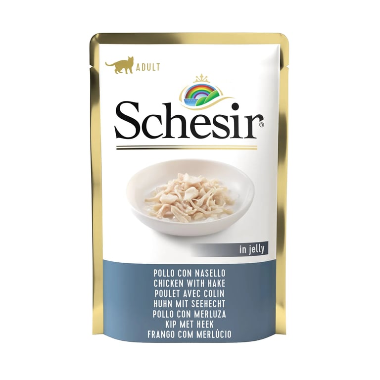 Comida Húmeda Para Gatos Pollo Con Merluza