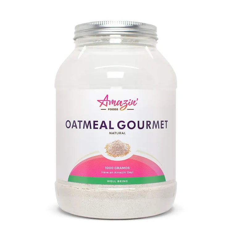 HARINA DE AVENA OATMEAL GOURMET SABOR NATURAL