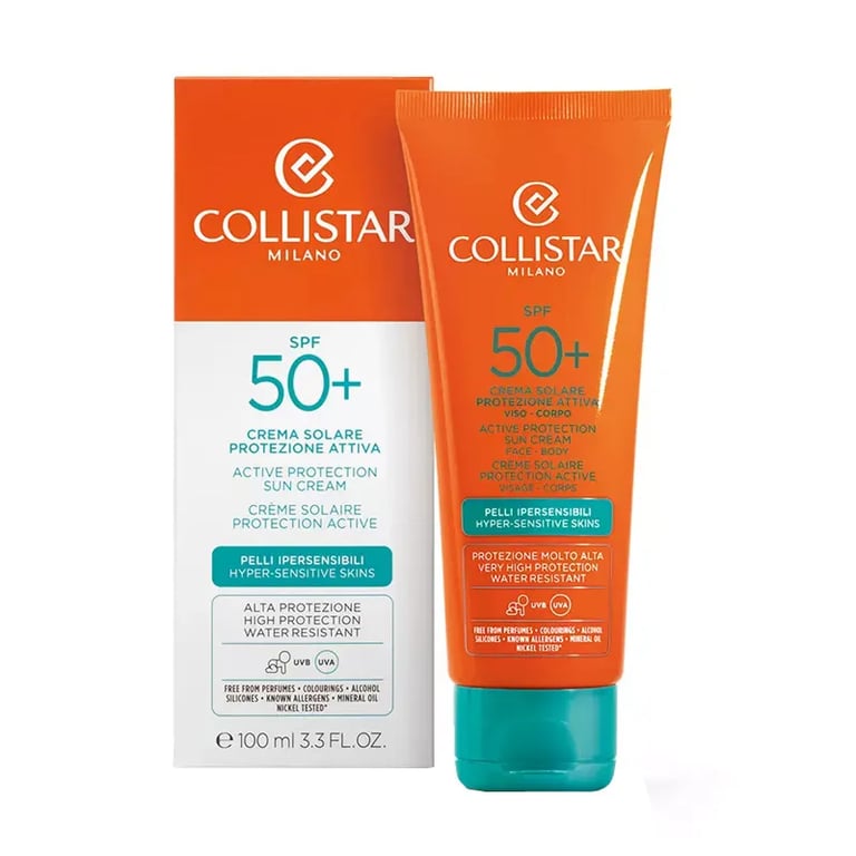 Crema Solar Protección Activa Rostro-Cuerpo SPF50+