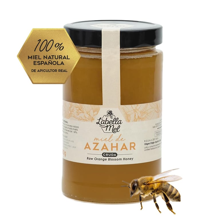 Miel de Azahar Cruda