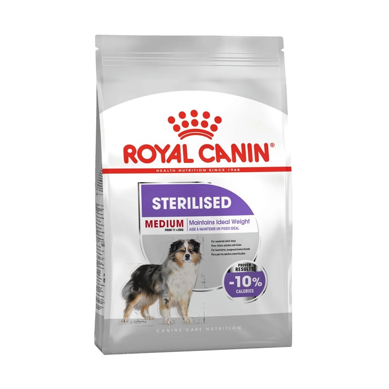 Croquettes Chien Adulte Taille Moyenne Sterilised