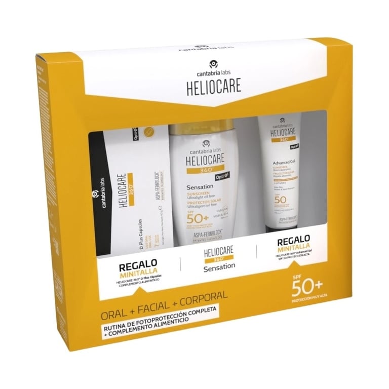 Heliocare 360° Sensation SPF50+ Oral + Facial + Corporal
