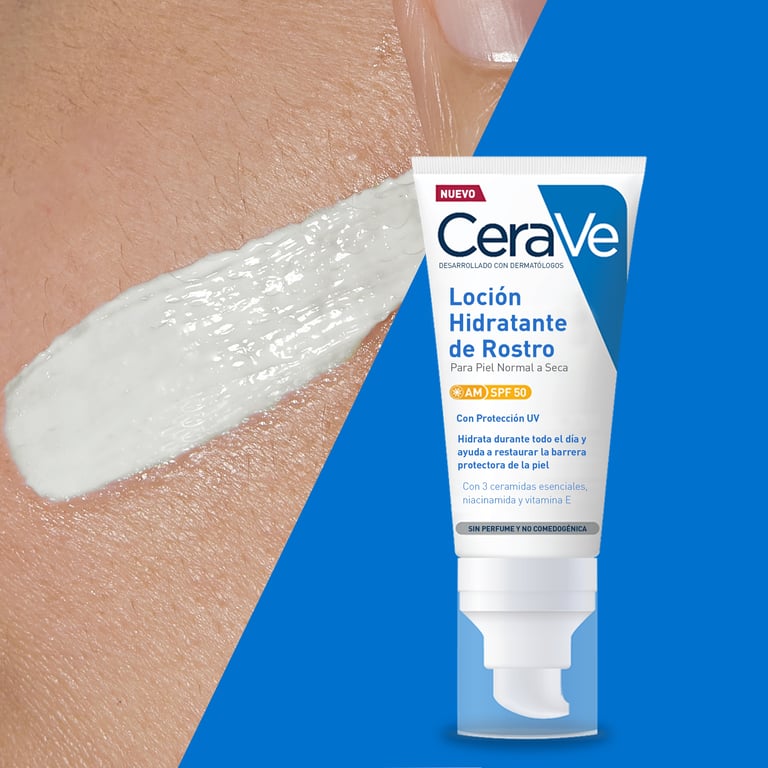 Cerave Loção Hidratante Facial Spf50 52 ml da Cerave