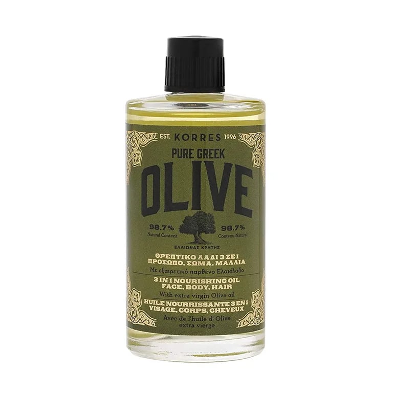 Pure Greek Olive Aceite Nutritivo 3 En 1