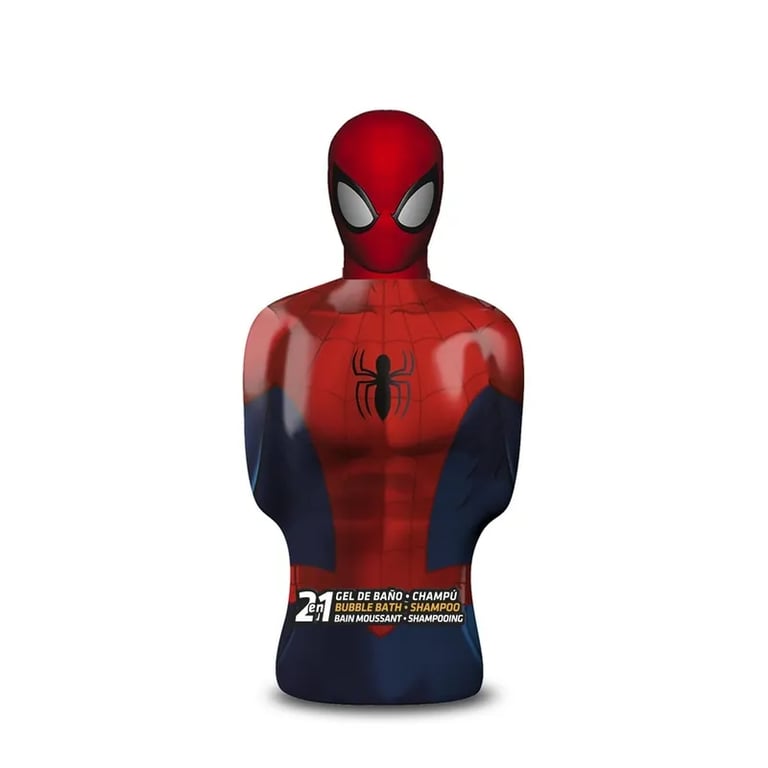 Spiderman Gel/Shampooing Figurine