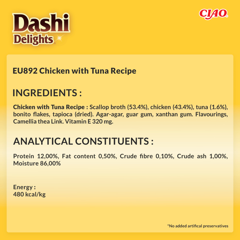 Dashi Delights Delicate Flakes Frango e Atum - imagen 2 de 6