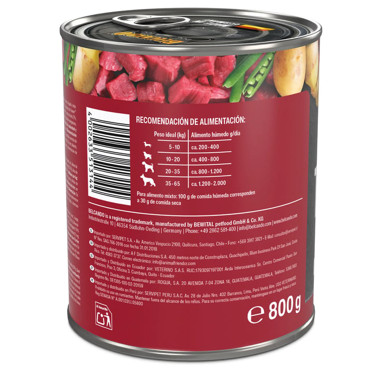 Belcando Ternera com Batatas e Ervilhas - imagen 2 de 5