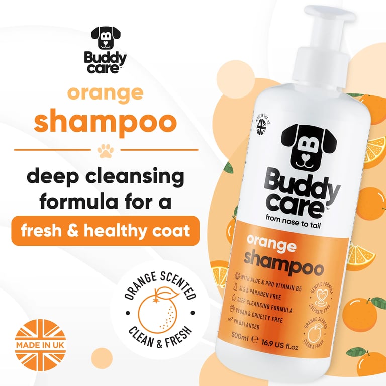 Hundeshampoo mit Orange Duft - imagen 2 de 8