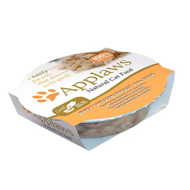 Cat Vaschetta Petto Di Pollo E Anatra