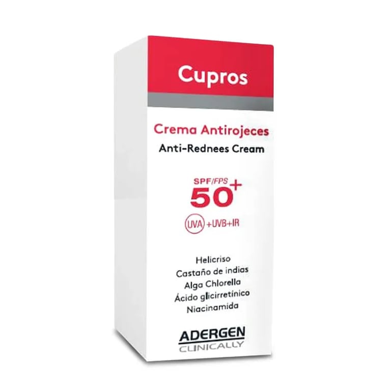 CUPROS CREMA ANTIROJECES SPF50+