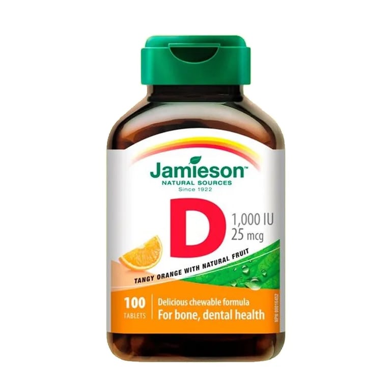 Vitamina D3 1000UI/25 mcg