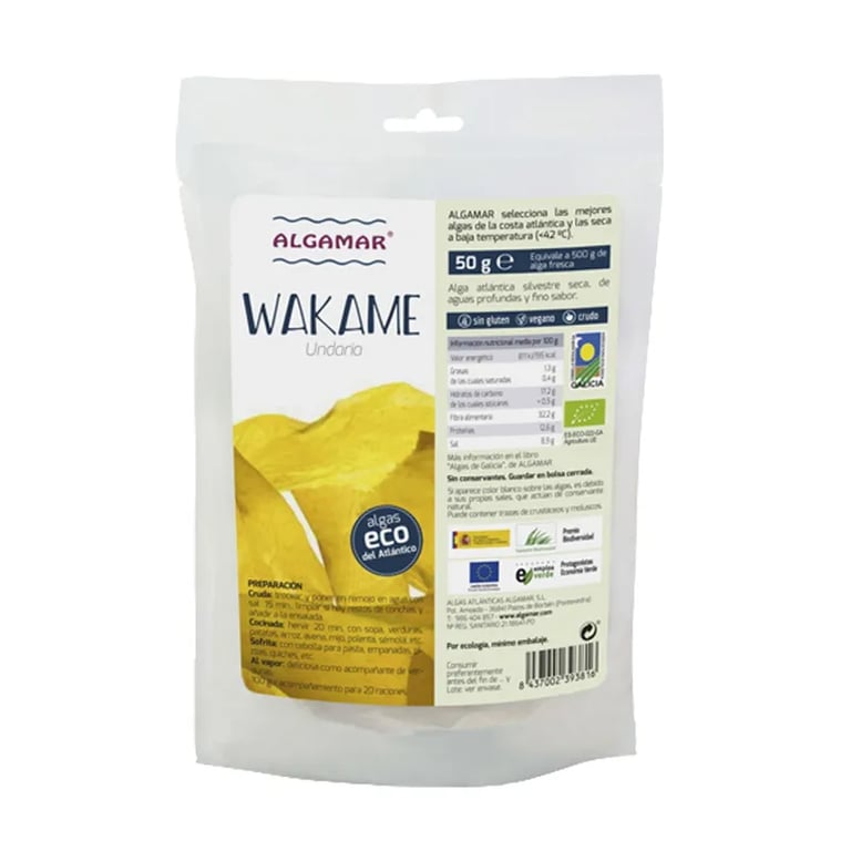 Algas Wakame Eco
