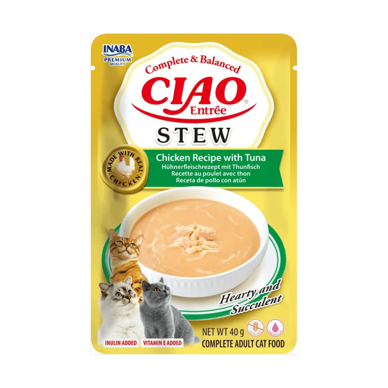 Cat Entrée Stew Hühnchen-Thunfisch