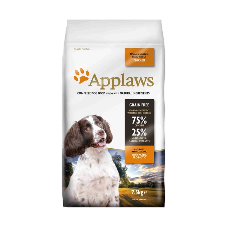 Dog Dry Adult Kleine und mittlere Rassen Huhn