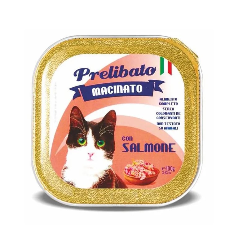 Prelibato Macinato Gato Salmón