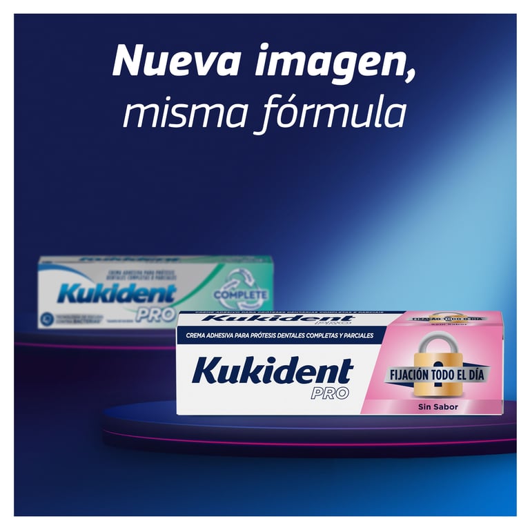 KUKIDENT PRO COMPLETE CREMA ADHESIVA SABOR NEUTRO 47g
