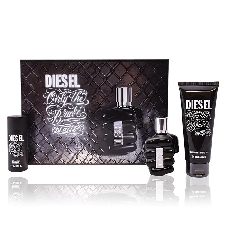 Only The Brave Tatto Lote EDT 75 ml + Gel Ducha 50 ml + Gel Ducha 100 ml