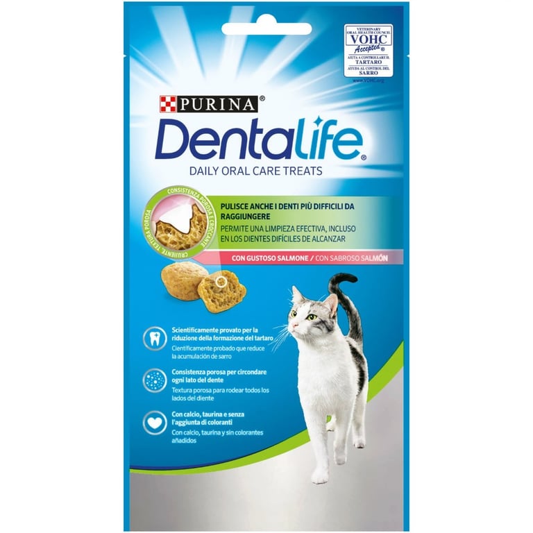Dentalife Cuidado Bucal Diario Gatos Salmón - imagen 3 de 4